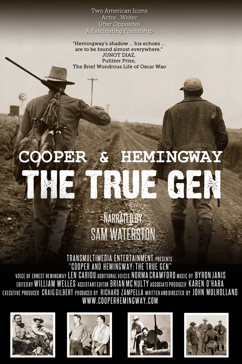 Cooper & Hemingway: The True Gen documentary poster