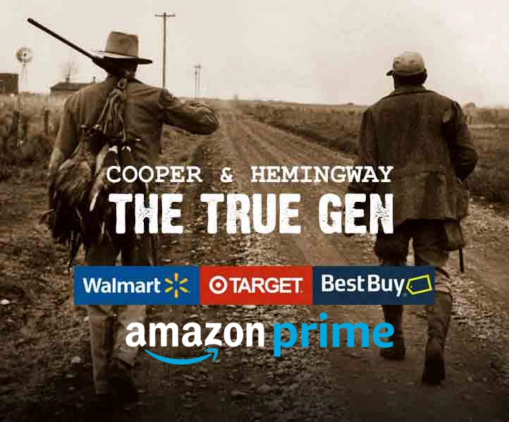 Cooper & Hemingway documentary on Amazon Prime