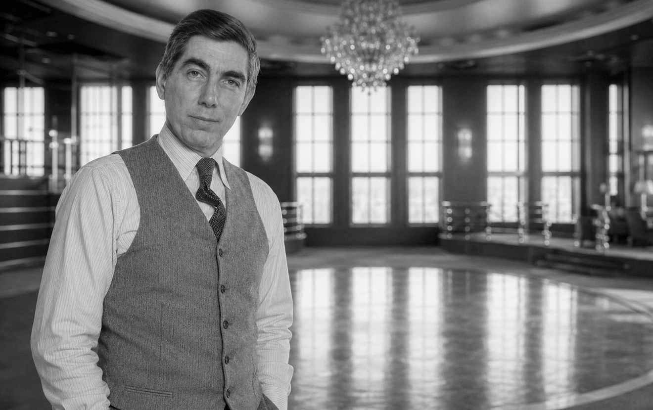 Architect Hugh Hardy in the Rainbow Room